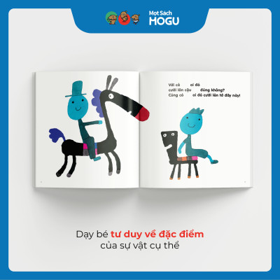 Truyện Ehon bé 3-4-5 tuổi - Giống Nhau Nhỉ!?