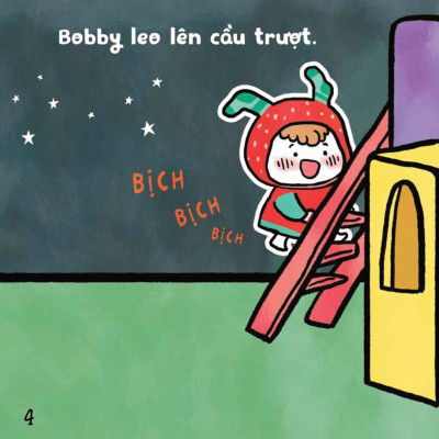 Ehon Em Bé Hạnh Phúc - Bé Vui Bé Khỏe: Chơi Cầu Trượt (Dành Cho Bé 1-6 Tuổi)