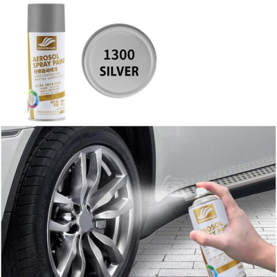 Sơn chịu nhiệt HaoShun Mattee Black mã 1200 đen nhám chống cháy cho pô