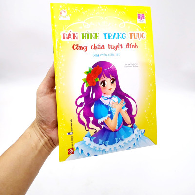Dán Hình Trang Phục Công Chúa Tuyệt Đỉnh - Công Chúa Cuốn Hút