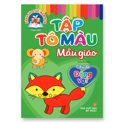 Tô Màu Mẫu Giáo (Túi 8 Cuốn)