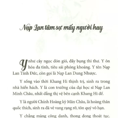 Sách- Gió Tây Bao Nhiêu Hận Thổi Chẳng Giãn Mày Chau-