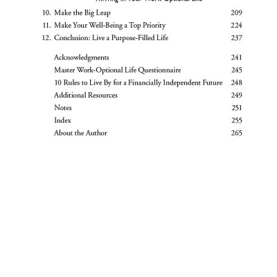 Work Optional: Retire Early The Non-Penny-Pinching Way