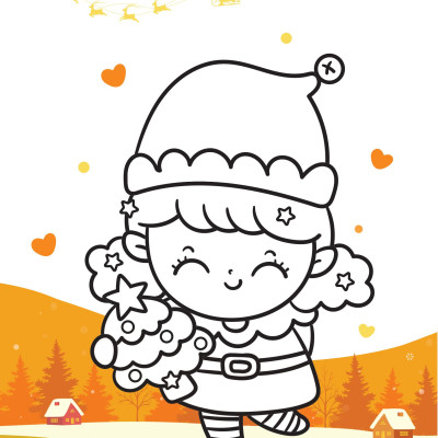 Tô Màu Diệu Kỳ - Lễ Hội Noel _MEGA