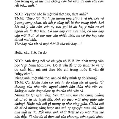 Đối Thoại Văn Chương