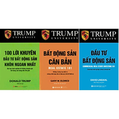 Bộ Sách Kinh Điển Về Đầu Tư Bất Động Sản (Gồm 3 Cuốn: 100 Lời Khuyên Đầu Tư Bất Động Sản Khôn Ngoan Nhất + Đầu Tư Bất Động Sản + Bất Động Sản Căn Bản) Tặng Cây Viết Sapphire