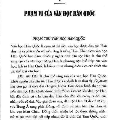 Tìm Hiểu Văn Học Hiện Đại Hàn Quốc