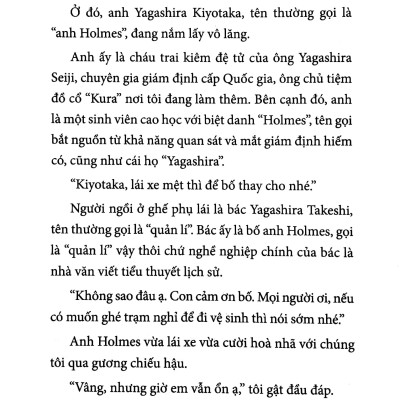 Holmes Ở Kyoto - Tập 5