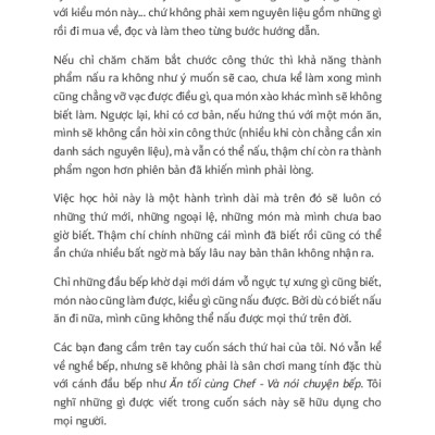 Một Ngày Cùng Chef - Cuộc Sống Của Người Tạo Ra Hương Vị