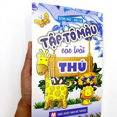 Tập Tô Màu Các Loài Thú 2