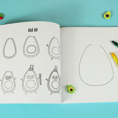 Draw Kawaii in 5 simple steps - Vẽ theo phong cách Kawaii với 5 bước đơn giản