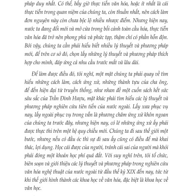 Các Lý Thuyết Và Phương Pháp Văn Học