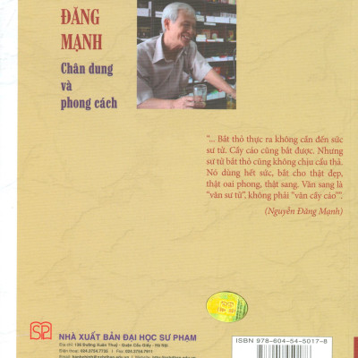 Nguyễn Đăng Mạnh Chân Dung Và Phong Cách