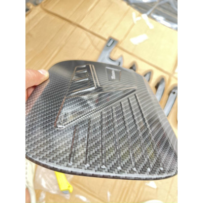 Ốp tay nắm, hõm cửa, nắp xăng, ốp gương CARBON xe Huyndai Tucson 2022, 2023 vân Cacbon cao cấp