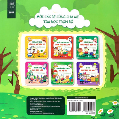 Ehon Wolfoo - Ngoài Sân Chơi Vui Mê Tơi