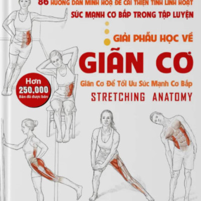 Combo Giải Phẫu Học Về Giãn Cơ + Quái Kiệt Marathon: Hồi Ký Người Chạy Xuyên Đêm (Bộ 2 Cuốn) - PD