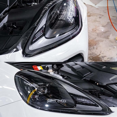 Decal PPF 3 lớp dán pha ô tô chuyên dụng cao cấp, Dán chống xước xe máy, ô tô đèn pha khổ 30 và 60cm