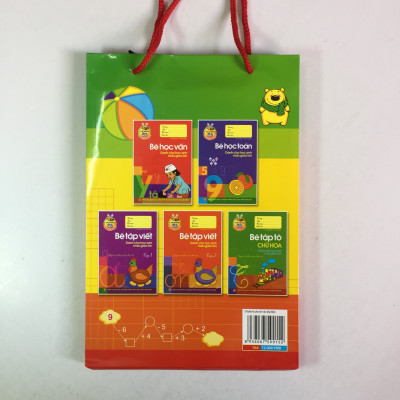 Combo 2 túi - Chuẩn Bị Cho Bé Vào Lớp 1 (4-5 tuổi ) - (5-6 tuổi)