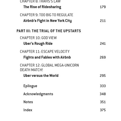 Upstarts: Uber Airbnb and the Battle for the New Silicon Valley (International)