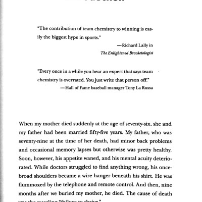 Intangibles: Unlocking The Science And Soul Of Team Chemistry