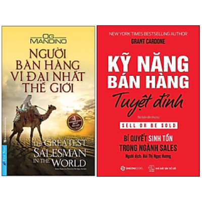 Combo 2Q: Người Bán Hàng Vĩ Đại Nhất Thế Giới + Kỹ Năng Bán Hàng Tuyệt Đỉnh  (Top Sách Bán Chạy Nhất Mọi Thời Đại) 
