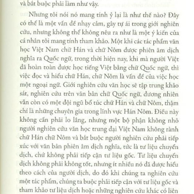 Văn Học Trung Đại Việt Nam Nhìn Từ Thể Loại Tiểu Thuyết Truyền Kỳ Chữ Hán