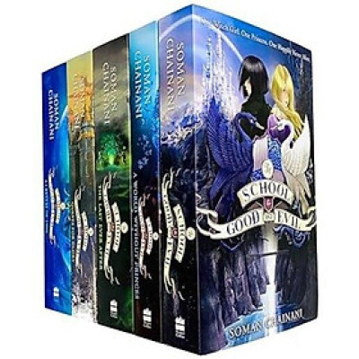 Sách văn học trẻ tiếng Anh - The School for Good and Evil Series 5 Books Collection Set