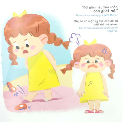 Truyện Kể Cho Miu Hiểu Chuyện - Con Ghét Cắt Móng Chân, Móng Tay (Song Ngữ Việt-Anh)