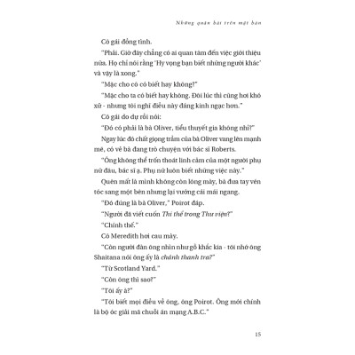 Agatha Christie - Những quân bài trên mặt bàn