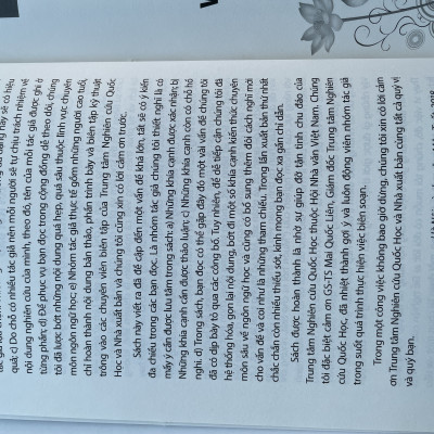 Tiếng Việt Lịch Sử - Một Tham Chiếu Hồi Quan
