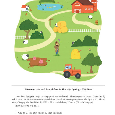 Sách 25++ Hoạt Động Rèn Luyện Trí Sáng Tạo Và Tư Duy Cho Trẻ - 3 -9 Tuổi - Bộ + Lẻ Cuốn