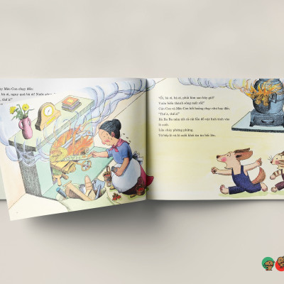 Truyện Ehon bé 3-4-5 tuổi - Mưa Rơi