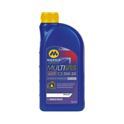 Dầu Nhớt Ô Tô Cao Cấp Tổng Hợp Cho Động Cơ Xăng - Morris Lubricants Multivis ADT C3 5W-30 / Can 1L