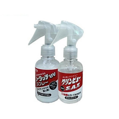 Combo Bình xịt vệ sinh làm bóng lốp chống tia Uv 100ml và Bình xịt làm sạch chống mờ gương kính ô tô 100ml