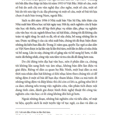 Tục Ngữ, Ca Dao, Dân Ca Việt Nam - Bìa Cứng (Tái Bản 2023)