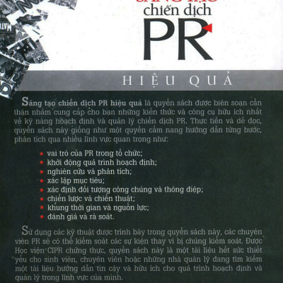 Sáng Tạo Chiến Dịch PR Hiệu Quả (Tái Bản)