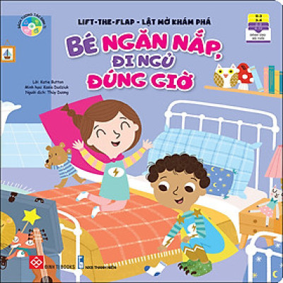 Lift-The-Flap - Lật Mở Khám Phá-Bé Ngăn Nắp, Đi Ngủ Đúng Giờ