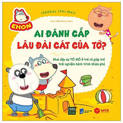 Ehon Wolfoo - Ai Đánh Cắp Lâu Đài Cát Của Tớ