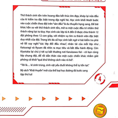 Chào Mừng Đến Lớp Học Đề Cao Thực Lực - Tập 4