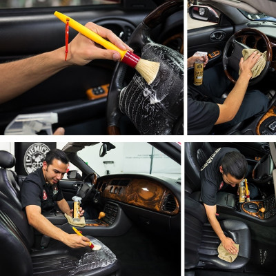 BỘ SẢN PHẨM VỆ SINH VÀ BẢO DƯỠNG DA CAO CẤP CHEMICAL GUYS LEATHER CLEANER AND CONDITIONER 16OZ