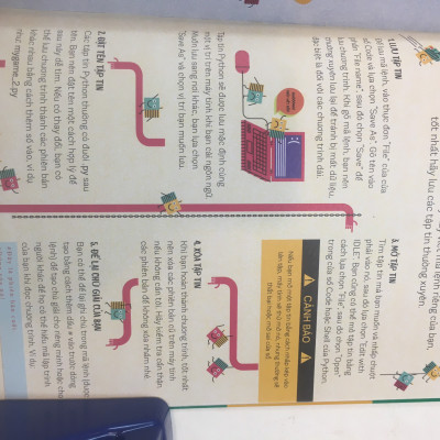 Combo 2 Cuốn Sách Làm Quen Ngôn Ngữ Lập Trình Python: Tớ Học Lập Trình - Làm Quen Với Python + Bài Tập Lập Trình Cơ Bản Với Ngôn Ngữ Python