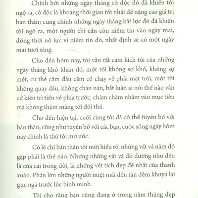 Không Nỗ Lực Đừng Tham Vọng (Kim chỉ nam dành cho bạn trẻ) (Tái bản năm 2023)