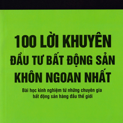 Combo 3 Cuốn Sách Kinh Điển Về Đầu Tư Bất Động Sản ( 100 Lời Khuyên Đầu Tư Bất Động Sản Khôn Ngoan Nhất + Đầu Tư Bất Động Sản + Bất Động Sản Căn Bản ) ( Quà Tặng: Cây Viết Kute