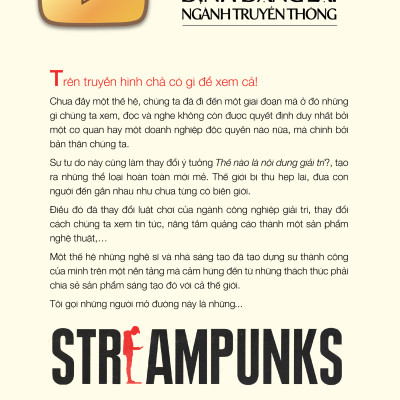 Sách Kẻ Nổi Loạn Định Dạng Lại Ngành Truyền Thông - Streampunks