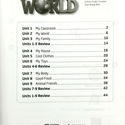 OUR WORLD AME 1 GRAMMAR WORKBOOK