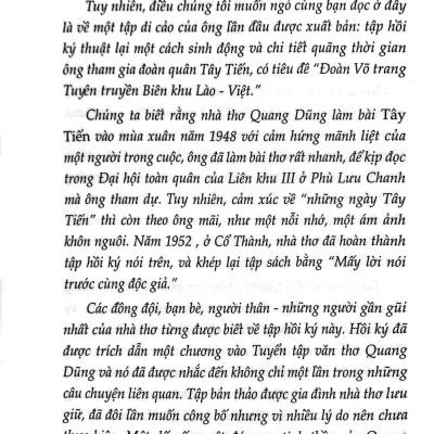 Đoàn Binh Tây Tiến (Đoàn Võ Trang Tuyên Truyền Biên Khu Lào - Việt) (Tái Bản 2022)