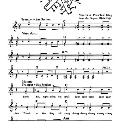 Thực Hành Biểu Diễn Organ Cho Thiếu Nhi – Tập 2