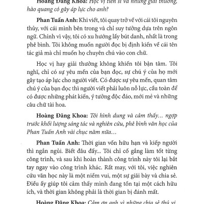 Song Hành Và Đối Thoại