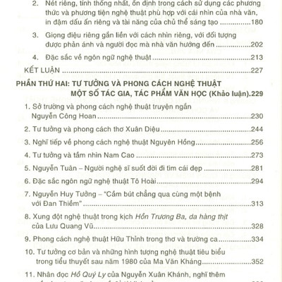 Tư Tưởng Và Phong Cách Nhà Văn - Những Vấn Đề Lý Luận Và Thực Tiễn (Bản in năm 2020)