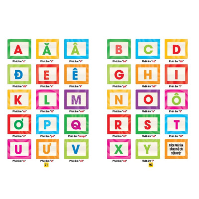 Từ Điển Bằng Tranh - Bảng Chữ Cái Tiếng Việt (Bìa Cứng)